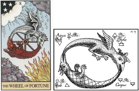 塔罗牌炼金术之命运之轮 塔罗牌炼金术之命运之轮