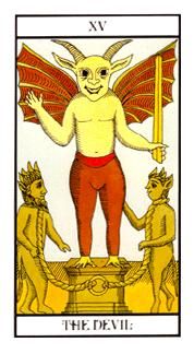 古塔罗与伟特塔罗符号学之恶魔 古塔罗与伟特塔罗符号学之恶魔