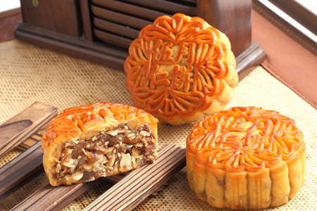 伍仁月饼 伍仁月饼