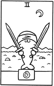 ���������� - Hello Tarot - ������ - Two Of Swords