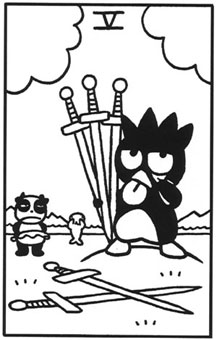 ���������� - Hello Tarot - ������ - Five Of Swords