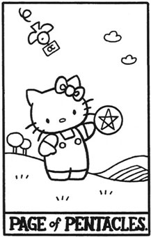���������� - Hello Tarot - Ǯ���̴� - Page Of Pentacles