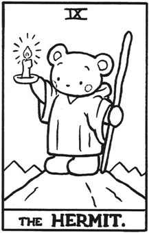 ���������� - Hello Tarot - ��ʿ - The Hermit