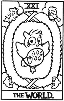 ���������� - Hello Tarot - ���� - The World