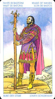 ʥ�׳�ΰ�������� - Universal Waite Tarot - Ȩ���̴� - Page Of Wands
