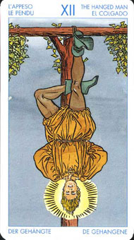 ʥ�׳�ΰ�������� - Universal Waite Tarot - ������ - The Hanged Man