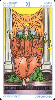 ʥ�׳�ΰ�������� - Universal Waite Tarot - ���� - Justice