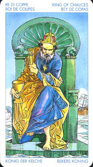 ʥ�׳�ΰ�������� - Universal Waite Tarot - ʥ������ - King Of Cups