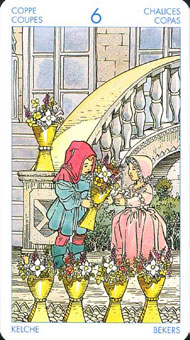 ʥ�׳�ΰ�������� - Universal Waite Tarot - ʥ���� - Six Of Cups