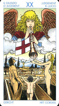 ʥ�׳�ΰ�������� - Universal Waite Tarot - ���� - Judgement