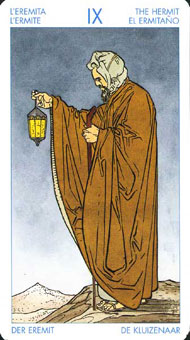 ʥ�׳�ΰ�������� - Universal Waite Tarot - ��ʿ - The Hermit