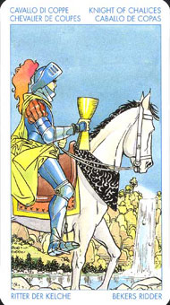 ʥ�׳�ΰ�������� - Universal Waite Tarot - ʥ����ʿ - Knight Of Cups