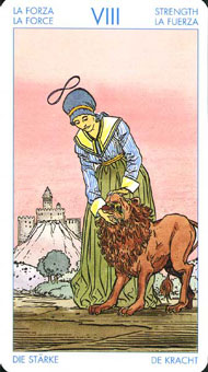 ʥ�׳�ΰ�������� - Universal Waite Tarot - ���� - Strength