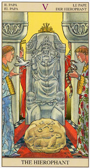 ���ӽ�ΰ�������� - Tarot of the New Vision - ʥְ�� - The Hierophant