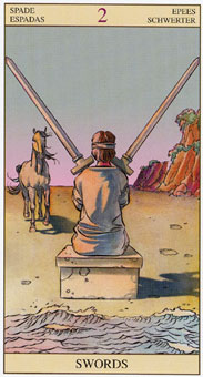 ���ӽ�ΰ�������� - Tarot of the New Vision - ������ - Two Of Swords