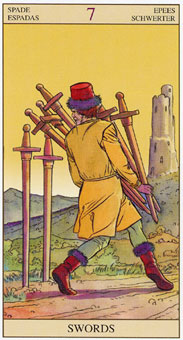 ���ӽ�ΰ�������� - Tarot of the New Vision - ������ - Seven Of Swords