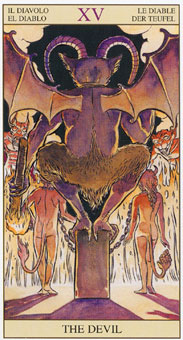 ���ӽ�ΰ�������� - Tarot of the New Vision - ��ħ - The Devil