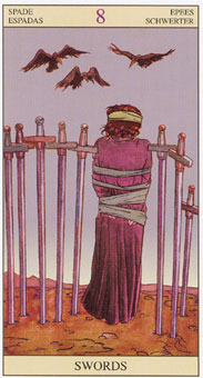 ���ӽ�ΰ�������� - Tarot of the New Vision - ������ - Eight Of Swords