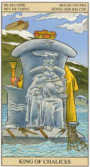 ���ӽ�ΰ�������� - Tarot of the New Vision - ʥ������ - King Of Cups
