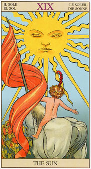 ���ӽ�ΰ�������� - Tarot of the New Vision - ̫�� - The Sun