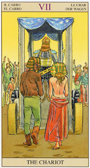���ӽ�ΰ�������� - Tarot of the New Vision - ս�� - The Chariot