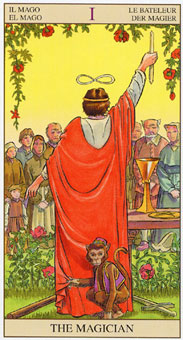 ���ӽ�ΰ�������� - Tarot of the New Vision - ħ��ʦ - The Magician