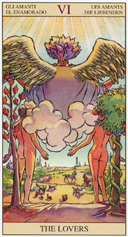���ӽ�ΰ�������� - Tarot of the New Vision - ���� - The Lovers