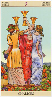 ���ӽ�ΰ�������� - Tarot of the New Vision - ʥ���� - Three Of Cups