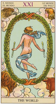 ���ӽ�ΰ�������� - Tarot of the New Vision - ���� - The World