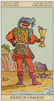 ���ӽ�ΰ�������� - Tarot of the New Vision - ʥ���̴� - Page Of Cups