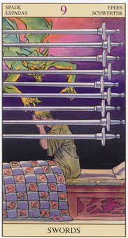 ���ӽ�ΰ�������� - Tarot of the New Vision - ������ - Nine Of Swords