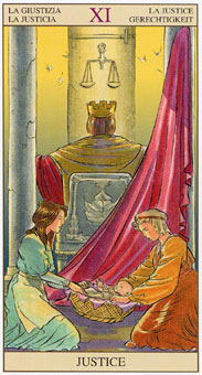 ���ӽ�ΰ�������� - Tarot of the New Vision - ���� - Justice