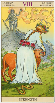 ���ӽ�ΰ�������� - Tarot of the New Vision - ���� - Strength