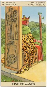 ���ӽ�ΰ�������� - Tarot of the New Vision - Ȩ�ȹ��� - King Of Wands