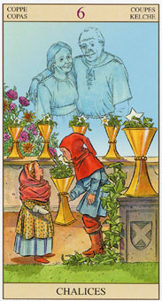 ���ӽ�ΰ�������� - Tarot of the New Vision - ʥ���� - Six Of Cups