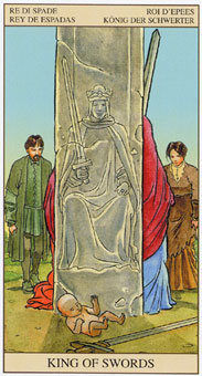 ���ӽ�ΰ�������� - Tarot of the New Vision - �������� - King Of Swords