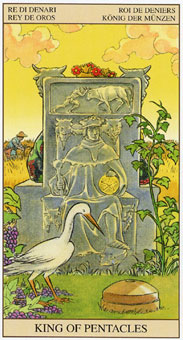 ���ӽ�ΰ�������� - Tarot of the New Vision - Ǯ�ҹ��� - King Of Pentacles