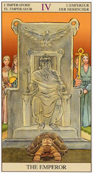 ���ӽ�ΰ�������� - Tarot of the New Vision - �ʵ� - The Emperor