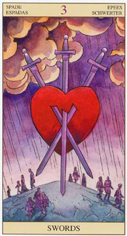 ���ӽ�ΰ�������� - Tarot of the New Vision - ������ - Three Of Swords