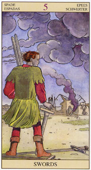 ���ӽ�ΰ�������� - Tarot of the New Vision - ������ - Five Of Swords