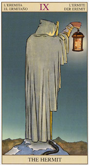 ���ӽ�ΰ�������� - Tarot of the New Vision - ��ʿ - The Hermit