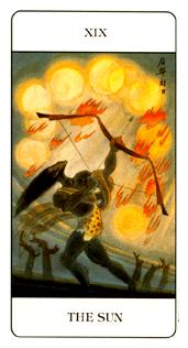 �й��������� - Chinese Tarot - ̫�� - The Sun