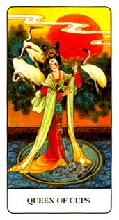 �й��������� - Chinese Tarot - ʥ������ - Queen Of Cups