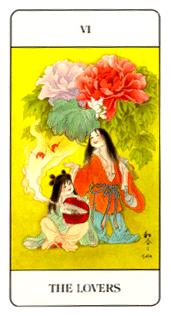 �й��������� - Chinese Tarot - ���� - The Lovers