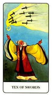 �й��������� - Chinese Tarot - ����ʮ - Ten Of Swords