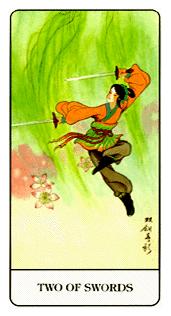 �й��������� - Chinese Tarot - ������ - Two Of Swords