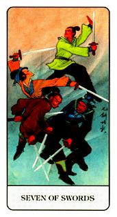 �й��������� - Chinese Tarot - ������ - Seven Of Swords