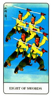 �й��������� - Chinese Tarot - ������ - Eight Of Swords