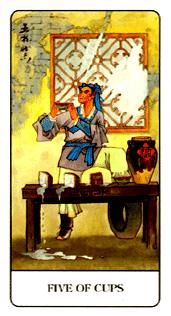 �й��������� - Chinese Tarot - ʥ���� - Five Of Cups
