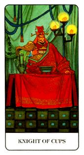 �й��������� - Chinese Tarot - ʥ����ʿ - Knight Of Cups